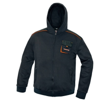 Australian Line Emerton kapucnis pulóver fekete színben munkaruha