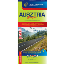 Ausztria Comfort térkép 1:575000 utazás
