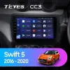  Autó navigáció Teyes CC3 2K Suzuki Swift 5-höz (2016–2020), 4+64 GB, 9,5" QLED, Octa-Core 2 GHz, Android, 4G, Bluetooth 5.1, DSP