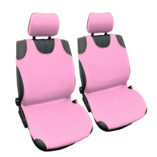 Autófejlesztés Trikóhuzat bolyhos pamut rózsaszín (pink) ülésbetét, üléshuzat