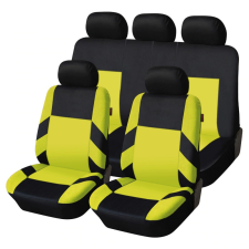 Autófejlesztés Univerzális üléshuzat garnitúra fekete-sárga (osztható) Exlusive ülésbetét, üléshuzat