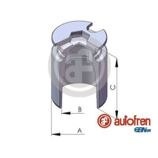 AUTOFREN SEINSA Dugattyú, féknyereg AUTOFREN SEINSA D025122 fékbetét