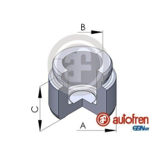 AUTOFREN SEINSA Dugattyú, féknyereg AUTOFREN SEINSA D02536 fékbetét