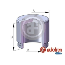 AUTOFREN SEINSA Dugattyú, féknyereg AUTOFREN SEINSA D02553 fékbetét
