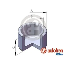 AUTOFREN SEINSA dugattyú, féknyereg D025130 autóalkatrész