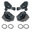  Autóhangszóró csomag Hertz Dieci kifejezetten Citroen C4 2004-2010, RMS 80W