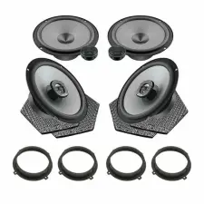  Autóhangszóró csomag Hertz Uno dedikált Hyundai Bayon 2021-, RMS 75W elektromos alkatrész