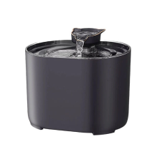  Automata itató kisállatoknak - 2,2 liter - Fekete kutyatál