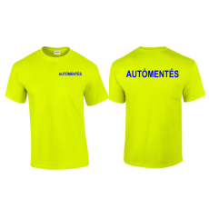  Autómentés Póló Safety Green