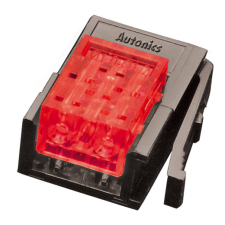 Autonics CNE-P03-RE - Csatlakozó 3 tűs, csatl. dugó, piros villanyszerelés