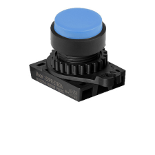 Autonics Nyomógomb kiemelt Kék visszatérő / IP52 villanyszerelés