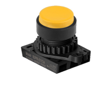 Autonics Nyomógomb kiemelt Sárga visszatérő / IP52 villanyszerelés