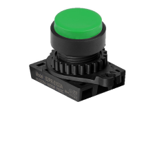 Autonics Nyomógomb kiemelt Zöld visszatérő / IP52 villanyszerelés