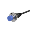 Autonics PRD18-14DN2 Induktív érzékelő 12-24VDC M18/14mm NPN/NC 2m kábel Nem szintbe ép. IP67