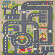  Autópálya gyerekszőnyeg 160x240cm lakástextília