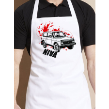  Autós ajándék - Lada Niva kötény lakástextília