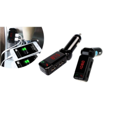  Autós Fm transzmitter dupla töltővel és bluetooth-al fm transzmitter