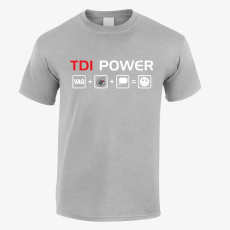  Autós Póló – TDI Power – Turbocharger Fun Nyomat, Kényelmes Autós Felső (M–XXL) XXL