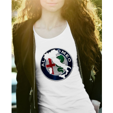  Autós pólók - Alfa Romeo női póló-logó férfi póló