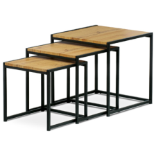  Autronic dohányzóasztal 45x45 cm MDF barna AF-3003 OAK bútor