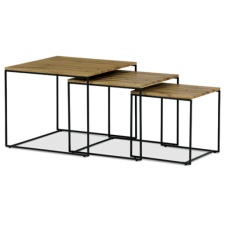 Autronic dohányzóasztal 60x51 cm MDF barna AF-3008 OAK bútor