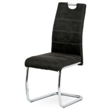 Autronic Étkezőszék fekete szövet HC-483 BK3 bútor