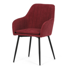 Autronic Étkezőszék szövet piros DCL-221 RED2 bútor