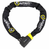 Auvray C-BLOC 8,5 mm-es láncos kerékpárzár, kulccsal, 1 m, integrált zárral, biztonsági szint 6/10, ART2 minősítéssel Auvray Bicikli alkatrészek Kerékpáros kiegészítők Biciklizárak
