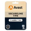 avast! Avast SecureLine VPN (1 eszköz / 1 év) (Elektronikus licenc)