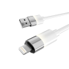 AVAX CB311 GLOWY USB-A - Lightning cable 2m White AVAX_CB311