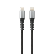 AVAX Steely USB C - Lightning adat és töltőkábel 1,5 m kábel és adapter