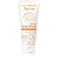 Avene SPF 50+ ásványi tej túlérzékeny, intoleráns vagy allergiás bőrre 100 ml naptej, napolaj