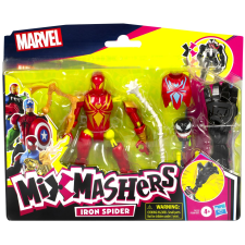 Avengers Marvel: Mix Mashers Vas pókember figura kiegészítőkkel - Hasbro (F9206_F9217) játékfigura