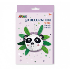 AVENIR 3D dekorációs puzzle - Panda kreatív és készségfejlesztő