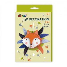Avenir Kids 3D dekorációs puzzle, Róka Avenir puzzle, kirakós