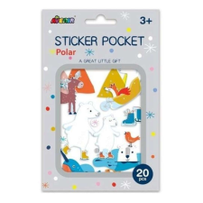 Avenir Kids Avenir: Jegesmaci matrica szett - 20 db-os matrica