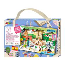 Avenir Kids Városkép 3D puzzle, Barcelona Avenir puzzle, kirakós