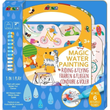 AVENIR Mágikus Vízzel Festő Könyv - Járművek (6920773317799) kreatív és készségfejlesztő