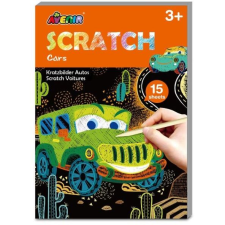 AVENIR : Mini karckép készítő könyv - Autók (AvenirCH221659) (AvenirCH221659) kreatív és készségfejlesztő