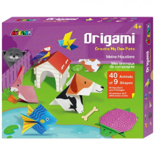 AVENIR Origami Állatok - Kiskedvencek kreatív és készségfejlesztő