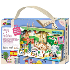AVENIR Városkép 3D puzzle, Barcelona Avenir (6920773350819) puzzle, kirakós