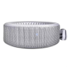  Avenli Venice szürke rattan mintás felfújható jakuzzi, 204 × 70 cm, 1000 liter