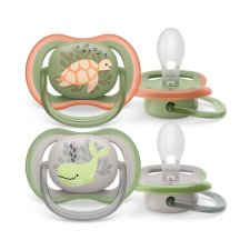 Avent SCF085/60 Játszócumi Ultra air Mintás 6-18hó fiús ( tenger), 2 db cumi