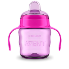 Avent SCF551/03 Itatópohár Classic 200 ml itatófüllel lányos (Rózsaszin, lányos) babaétkészlet