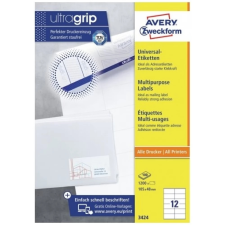 Avery 3424-100 105×48 mm univerzális 1200 darabos etikett etikett