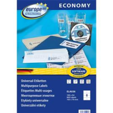Avery Europe100 ELA036 105x70mm univerzális 800db-os etikett (AVERY_ELA036) etikett