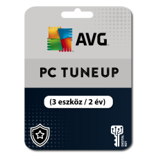 AVG PC TuneUp (3 eszköz / 2 év) (Elektronikus licenc) karbantartó program
