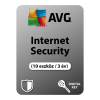 'AVG Technologies' AVG Internet Security (10 eszköz / 3 év) (Elektronikus licenc)