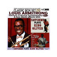 Avid Louis Armstrong - Satchmo: A Musical Autobiography - Part 2 (4th LP) & Two Classic Albums Plus (Cd) jazz