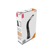 Avide Abldl-Blc-6W-Bl üzleti bőrhatású LED asztali lámpa 6W, fekete világítás